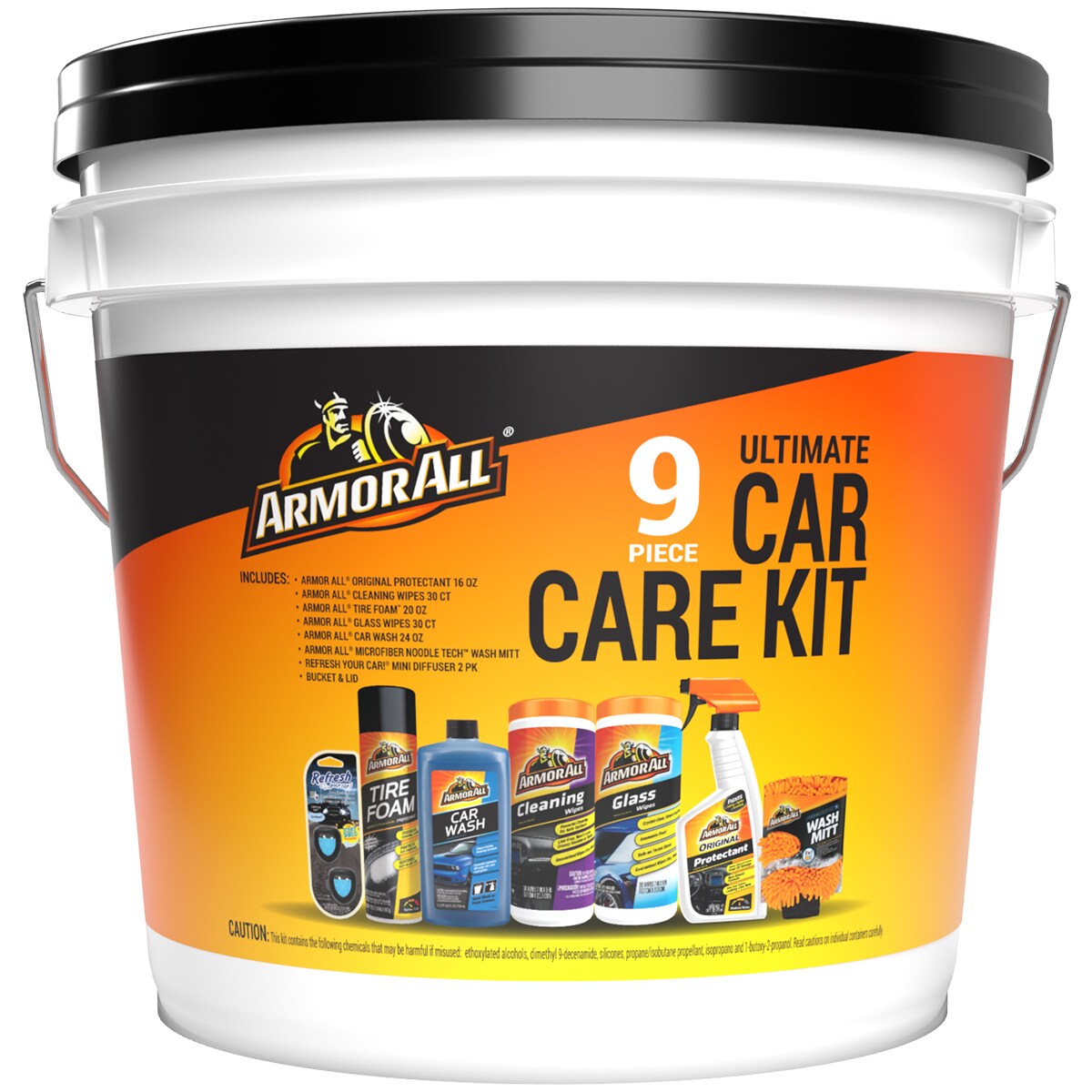 Armor All Care Kit 9-Count Car Exterior Wash/Wax in the Car Exterior  Cleaners department at